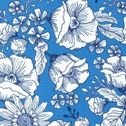 Sunflowers In My Heart By Kate Spain For Moda - Lake - 27320 17 - Sold By The 1/2 Yard