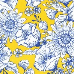 Sunflowers In My Heart By Kate Spain For Moda - Sunflower - 27320 21 - Sold By The 1/2 Yard