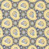 Sunflowers In My Heart By Kate Spain For Moda - Ocean - 27323 18 - Sold By The 1/2 Yard
