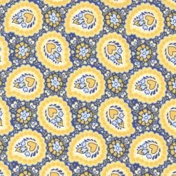 Sunflowers In My Heart By Kate Spain For Moda - Ocean - 27323 18 - Sold By The 1/2 Yard
