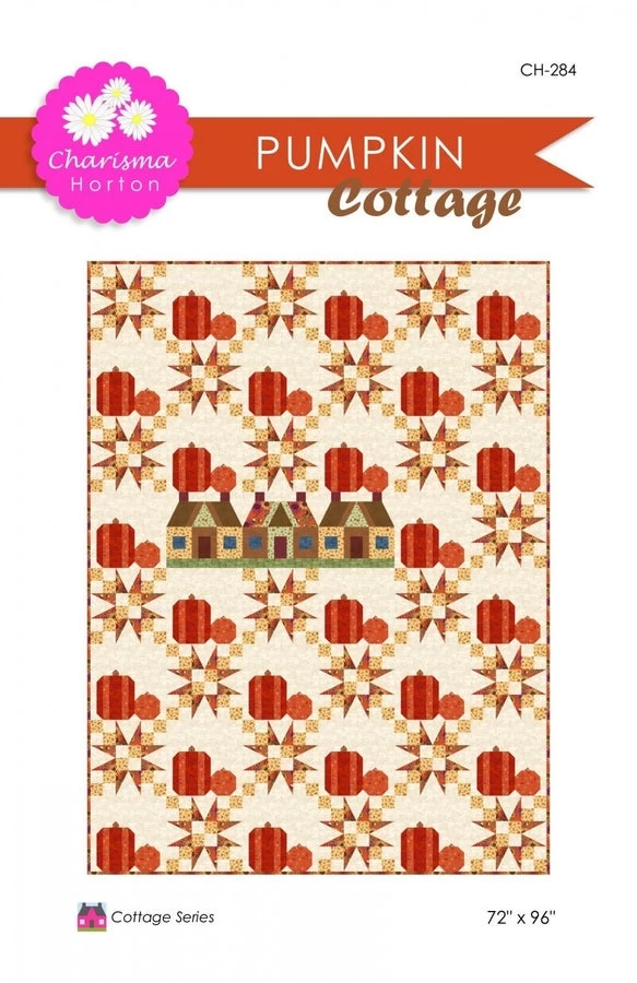 Pumpkin Cottage Quilt Pattern 3 Pumpkin Cottage Quilt Pattern