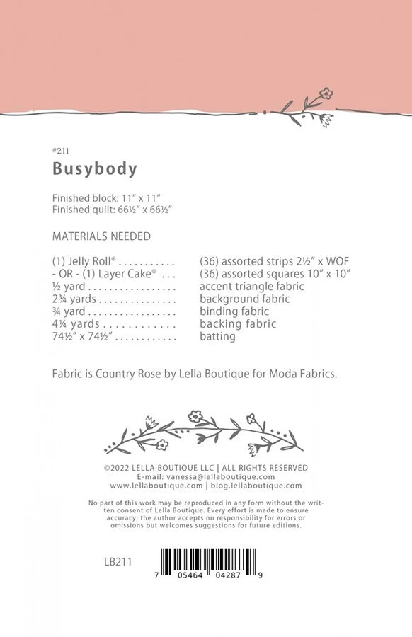 Busybody Quilt Pattern 4 Busybody Quilt Pattern - Image 2