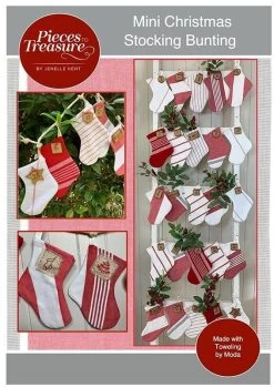 Mini Christmas Stocking Bunting