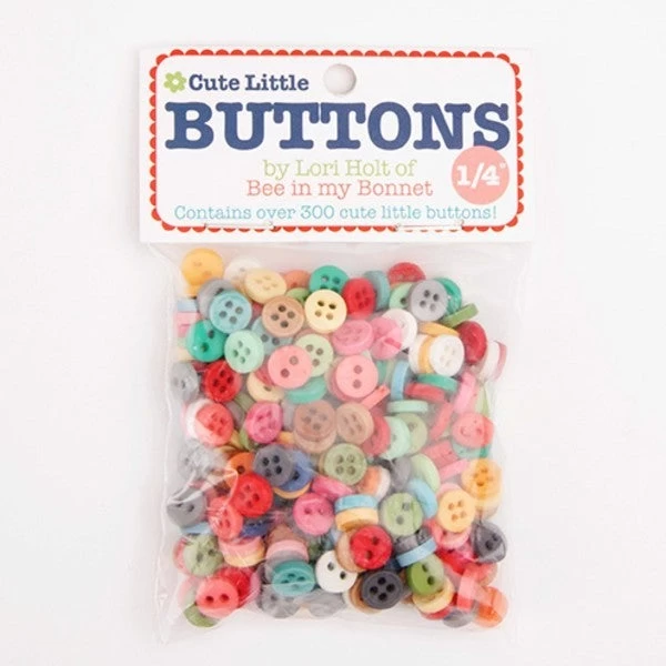 Lori Holt 1/4" Cute Little Buttons 3 Lori Holt 1/4" Cute Little Buttons