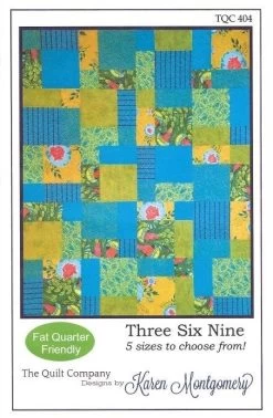 Three Six Nine Quilt Pattern (Printed Pattern)