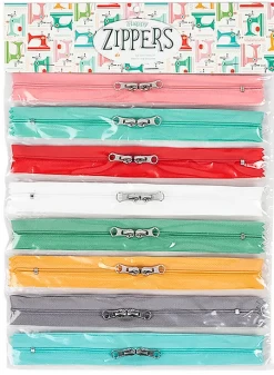 My Happy Place Zippers By Lori Holt For Riley Blake Designs