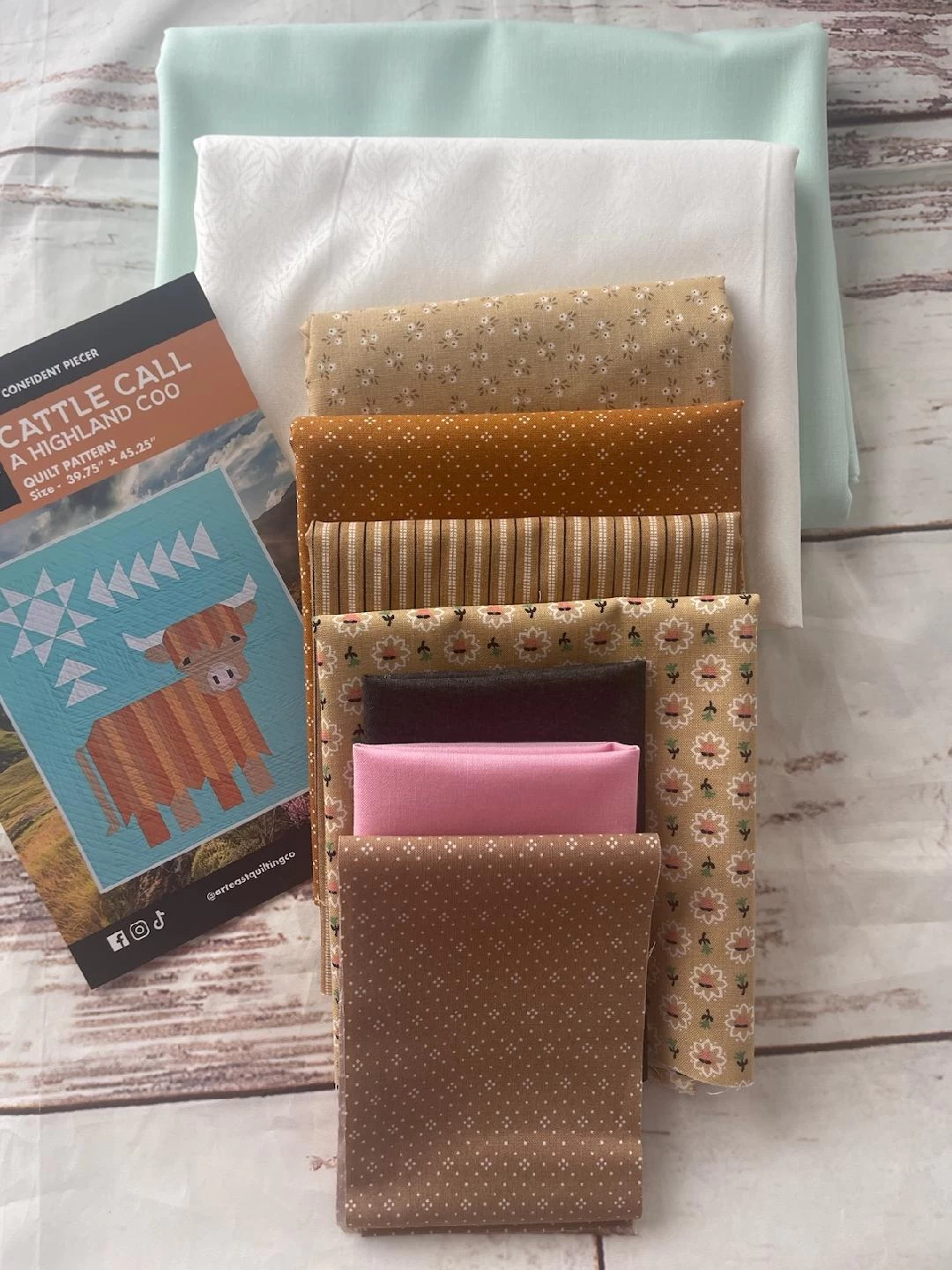 Cattle Call Quilt Kit 3 Cattle Call Quilt Kit