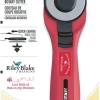 Olfa 45mm Quick-Change Rotary Cutter ~ Red -Bella Rose Quilts El0klk1dTClYv9pg0deoHxbQtNUT9glmBrdH8mN1