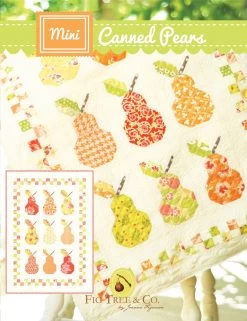Mini Canned Pears Quilt Pattern