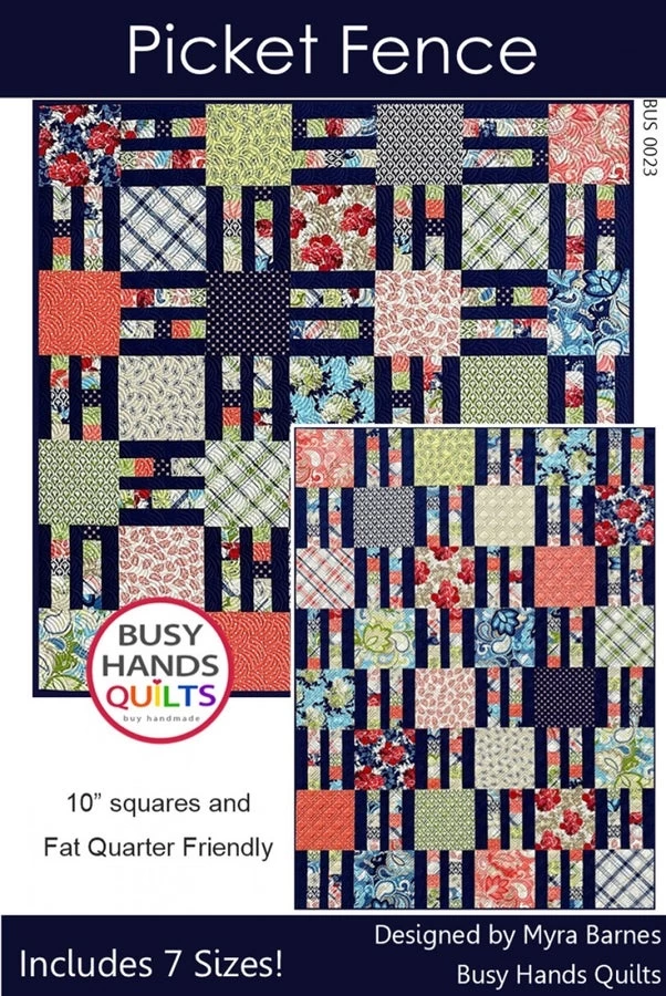 Picket Fence Quilt Pattern 3 Picket Fence Quilt Pattern