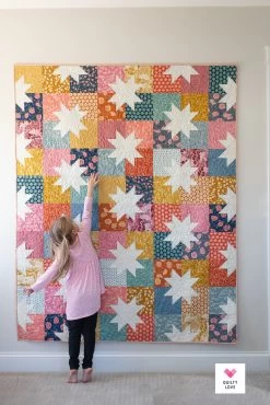 Star Pop II 2 Quilt Pattern By Quilty Love