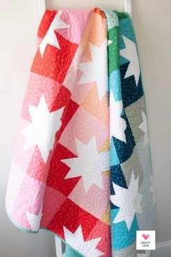Star Pop II 2 Quilt Pattern By Quilty Love -Bella Rose Quilts IMG 5469