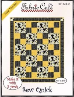 Sew Quick ~ 3-Yard Quilts By Fabric Cafe