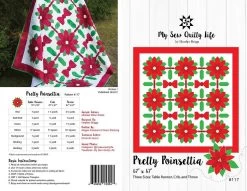 Pretty Poinsettia Quilt Pattern