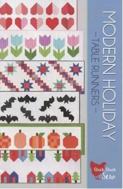 Modern Holiday Table Runners By Cluck Cluck Sew