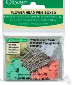 Flower Head Pins Boxed