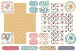 Cook Book Home Decor Casserole Carrier And Hot Pad Panel