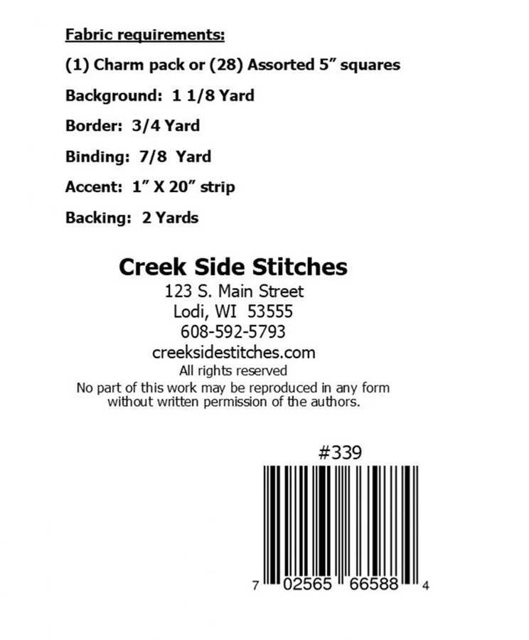 Just Because By Creek Side Stitches 4 Just Because By Creek Side Stitches - Image 2
