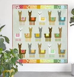 Little Llama Quilt Pattern