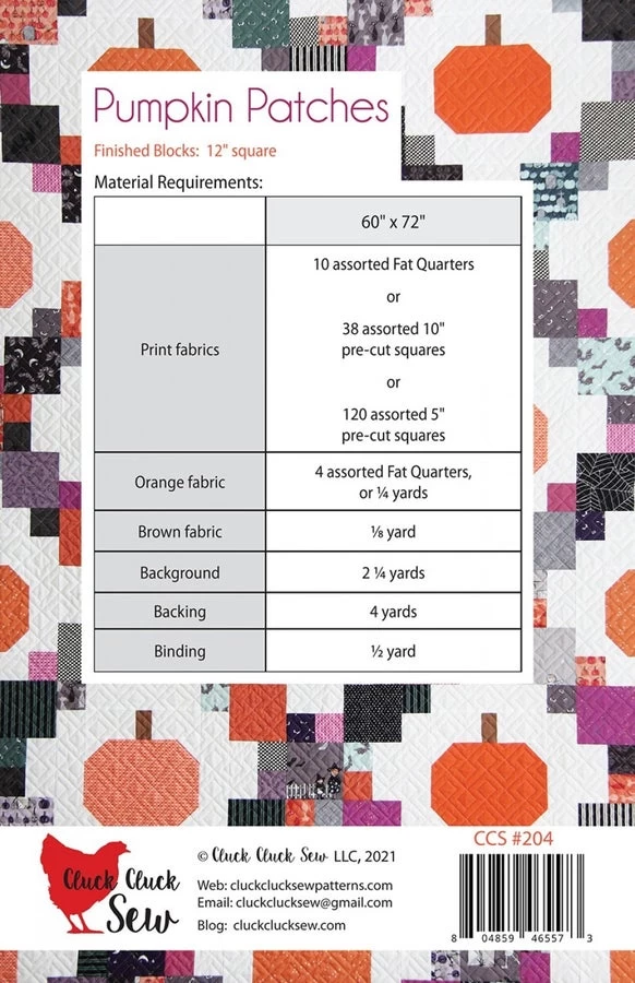 Pumpkin Patches Quilt Pattern 4 Pumpkin Patches Quilt Pattern - Image 2