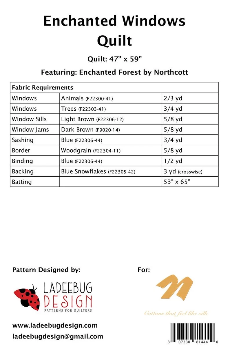 Enchanted Forest Window Quilt 4 Enchanted Forest Window Quilt - Image 2