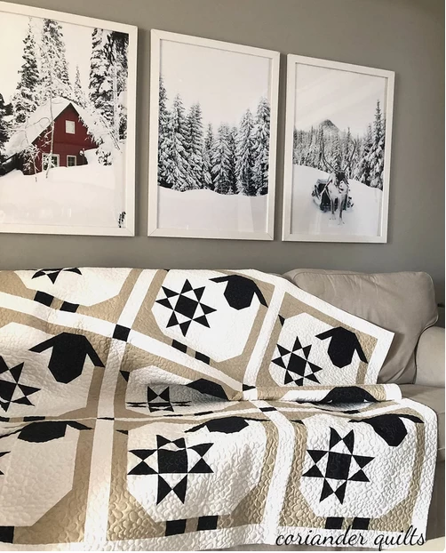 Wooly Stars Quilt Kit By Corey Yoder Of Coriander Quilts Using Coriander Seeds For Moda Fabrics 3 Wooly Stars Quilt Kit By Corey Yoder Of Coriander Quilts Using Coriander Seeds For Moda Fabrics