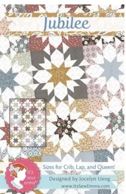 Jubilee Quilt Pattern By Jocelyn Ueng For It's Sew Emma