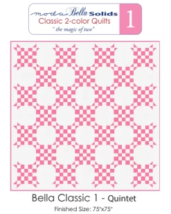 Moda Bella Solids ~ Classic 2-Color Quilts #1 Quintet