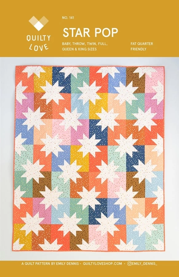 Star Pop Quilt Pattern By Quilty Love 3 Star Pop Quilt Pattern By Quilty Love