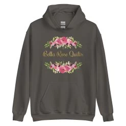 Bella Rose Quilts Signature Hoodie -Bella Rose Quilts unisex heavy blend hoodie charcoal front 67e58a17d92c2