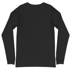 Bella Rose Quilts Signature Long Sleeve Tee -Bella Rose Quilts unisex long sleeve tee black heather back 67e5895f28295