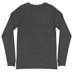 Bella Rose Quilts Signature Long Sleeve Tee -Bella Rose Quilts unisex long sleeve tee dark grey heather back 67e5895f32e89