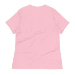 Bella Rose Quilts Signature Crew Neck Tee -Bella Rose Quilts womens relaxed t shirt pink back 67e58aa1b7829